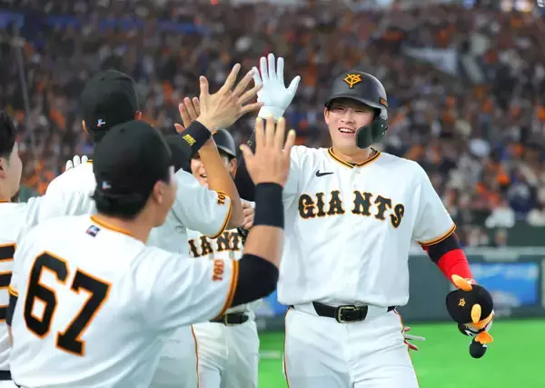 「よっしゃ。キミに決めた！」巨人・増田陸が“新相棒”と出会い同点２ラン　今季１号「気持ちよかったです！」