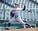 「【大学野球】関大・米沢友翔が準完全試合で初白星　最速１４９キロで１安打完封１３Ｋ…関西学生」の画像1