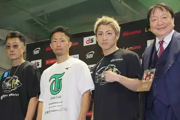 井上尚弥、激戦から約３時間後にＳＮＳ投稿「しばらくいっぱい休みます」「中谷くんありがとう！」