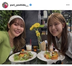 女子ゴルフ・吉田優利＆鈴、「妹子」「おねいちゃん」姉妹ショットにほっこり…天真らんまんな姿に多くの「いいね」