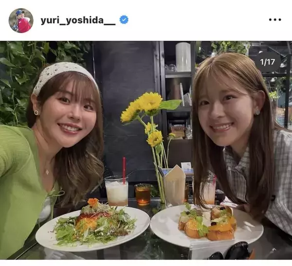 女子ゴルフ・吉田優利＆鈴、「妹子」「おねいちゃん」姉妹ショットにほっこり…天真らんまんな姿に多くの「いいね」