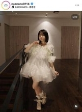 「天使すぎる」なえなの、ふわふわドレス姿に「かわいすぎるよ」「ビジュが爆発してる」と絶賛の声