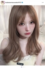 年明け早々にイメチェンを報告した益若つばさ　「似合うものを探していく」と前髪パッツン　ファン「つばさ姐さん」