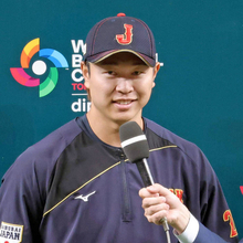 高橋宏斗「北山さんが寝ずに考えているのを見ていたので」お立ち台で侍ジャパンの“お茶たて”ＰＲ