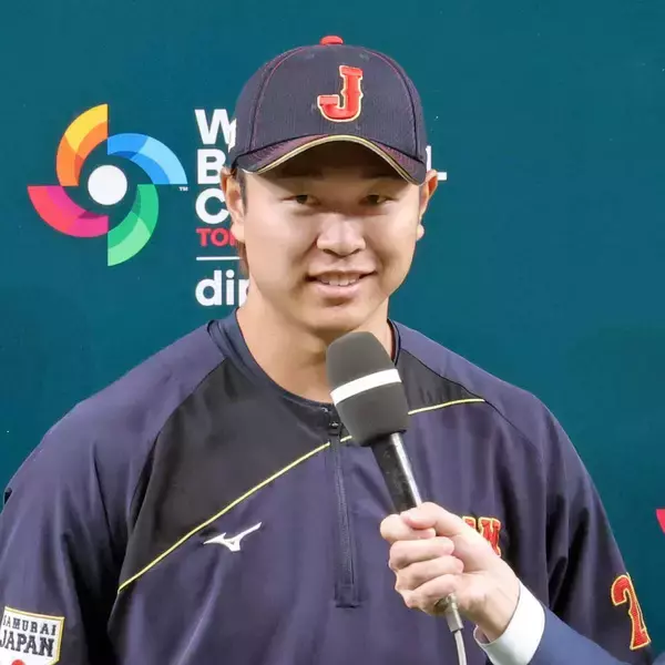 高橋宏斗「北山さんが寝ずに考えているのを見ていたので」お立ち台で侍ジャパンの“お茶たて”ＰＲ