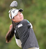 「菅楓華が今季２勝目へ単独首位で後半へ　仲村果乃、荒木優奈が１差追走　最終組が前半を終了」の画像1