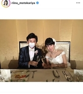 第３子妊娠中の本仮屋リイナ、結婚１０周年で幸せあふれるウェディングショット「花嫁姿とても綺麗」姉は女優の本仮屋ユイカ