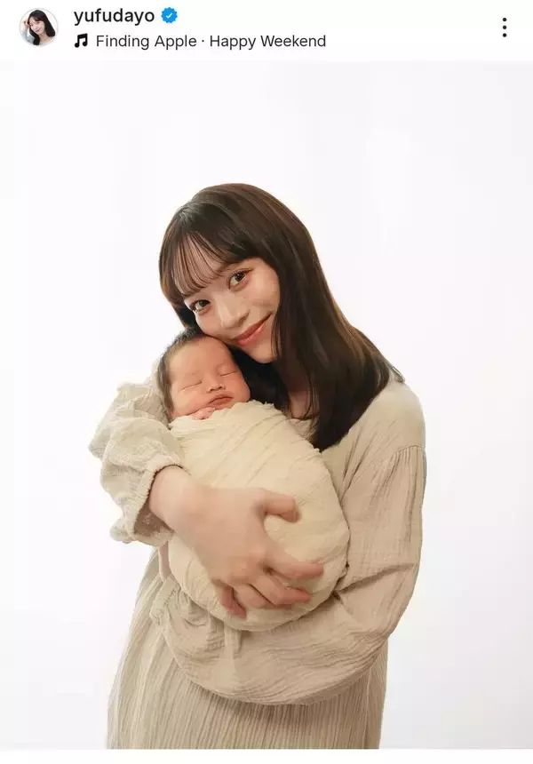 夫はＷ杯日本代表！上田綺世のモデル美人妻　新生児フォトが素敵「かわいすぎる」「天使すぎ」４月出産報告