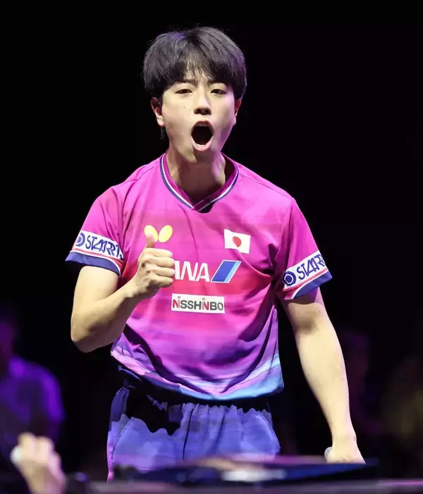 【卓球】篠塚大登、世界４位のパリ五輪銅メダリストを撃破！　ホームの声援を力に初の４強入り…ＷＴＴチャンピオンズ横浜