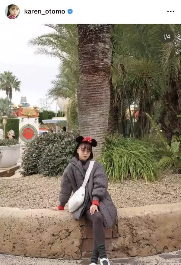 大友花恋、「ディズニープリンセス」に仲間入り？！家族と仲良しな姿に「幸せいっぱいですね！」