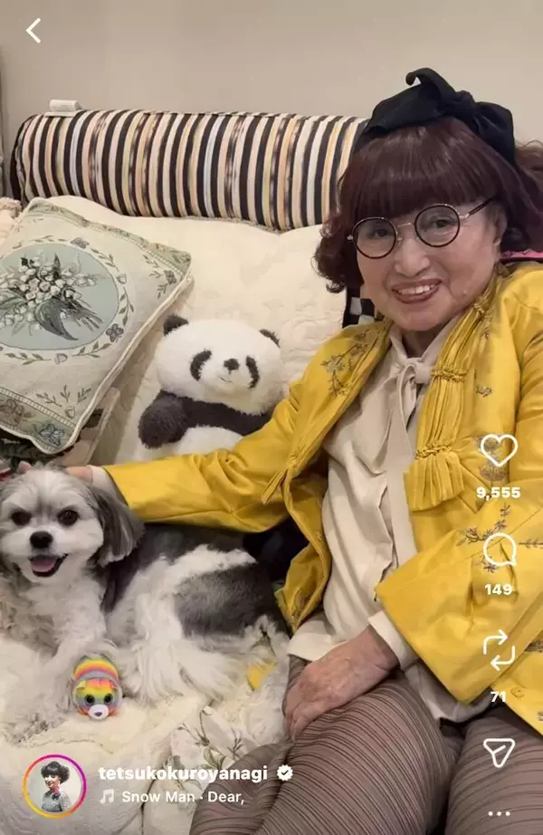 ９２歳・黒柳徹子、「徹子の部屋」５０周年を報告！「少なくとも１００歳までは共にやりたいと思っています」