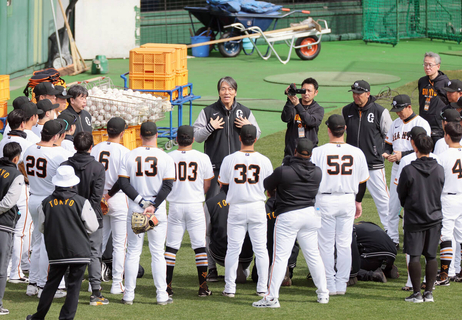 【巨人】阿部慎之助監督「いい一日になりましたね」石塚らに助言の松井秀喜臨時コーチに感謝