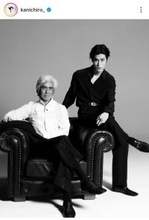 佐藤浩市の息子・寛一郎　イケメン親子ショットが素敵！「めちゃめちゃ素敵」目力そっくり…祖父も名優