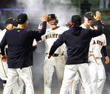 「巨人・坂本勇人　１９日、ヤクルトと戦う福島・ヨークいわきスタジアムは９打数３安打で全て二塁打」の画像1