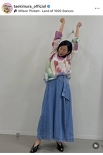 木村多江が“七変化ポーズ”公開！無邪気な笑顔と軽やかな姿が「あら可愛い」「リフレッシュ」「素敵な日に」