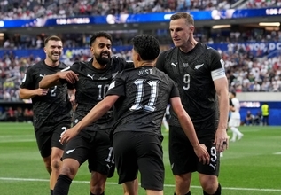 【Ｗ杯】１６年ぶり出場のニュージーランドが先制　前半７分ＭＦジャストが右足で突き刺す…イランと初戦