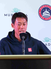 【テニス】今季限り引退表明の錦織圭が４３４日ぶりにツアー本戦勝利「また戻ってこられるんだな」