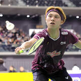 「【バドミントン】奈良岡功大が初Ｖ逃す　決勝で敗れ２３年に続く準Ｖ　世界選手権」の画像1