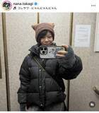 「五輪金メダリスト・高木菜那さん、「はいかわいい。帽子も　ｍｙ　ｓｉｓｔｅｒ も」現役の妹・美帆からの手作りプレゼントを披露！」の画像1