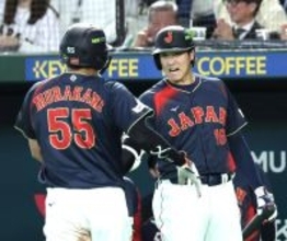 大谷翔平と「一緒に打とうぜ」　村上宗隆が１安打１打点で大勝発進に貢献　侍打線には「ショウヘイオオタニがいる」