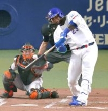 【中日】サノーが来日１号の先制ソロにゴリラパフォーマンス「日本に来て、一本が出てホッとした」減量で大好物のラーメンも…