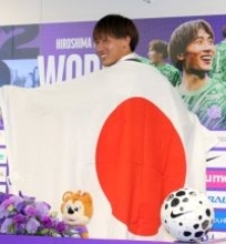 Ｗ杯初選出の大迫敬介、家族の支えに感謝　まな娘には「夢、かなったよ」