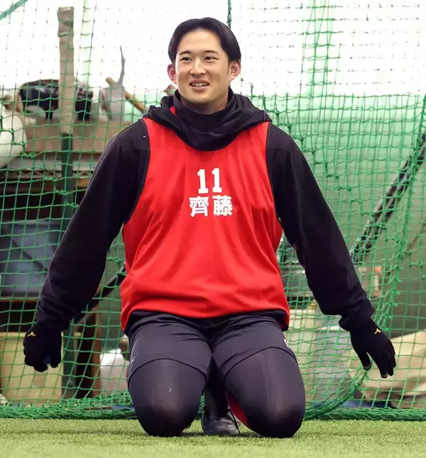 【広島】ドラ２・斉藤汰直 が合同自主トレ初日から“ゲームメイク力”発揮　完投型の即戦力右腕「完投にこだわって」