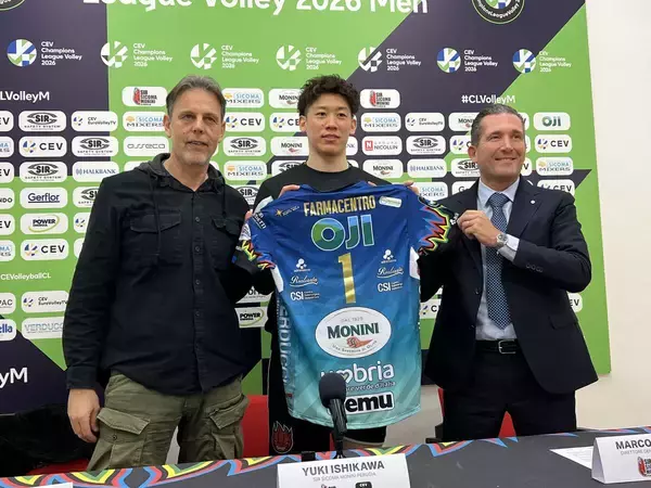 石川祐希　過密日なんのＣＬ４連勝へ「強い選手がたくさんいる。メンタリティーが違う」