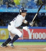 【ヤクルト】４完封中の高橋遥人から増田珠が先制打　今季初得点でチームも２４イニングぶりの得点「得点圏だったので積極的にいきました」