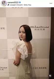 姉は電撃引退した女優　３１歳モデルが大胆背中見せ「お美しすぎる」「背中が綺麗」…改名した奈々未