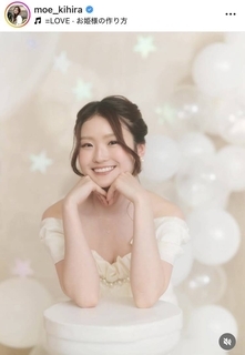 「結婚式」「美しすぎて」紀平梨花のタレント姉　ドレスアップした姿が反響「お姫様」「とっても綺麗」紀平萌絵