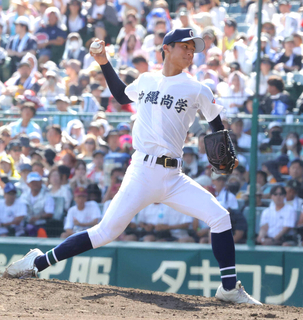 【甲子園】沖縄尚学・新垣有絃は大学進学「もっともっとレベルアップして、４年後プロ」３番手で無安打投球も敗退
