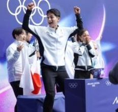 【五輪】「りくりゅう」世界歴代３位８２・８４点でトップ「いいバトンを渡せた」　団体ペアＳＰ