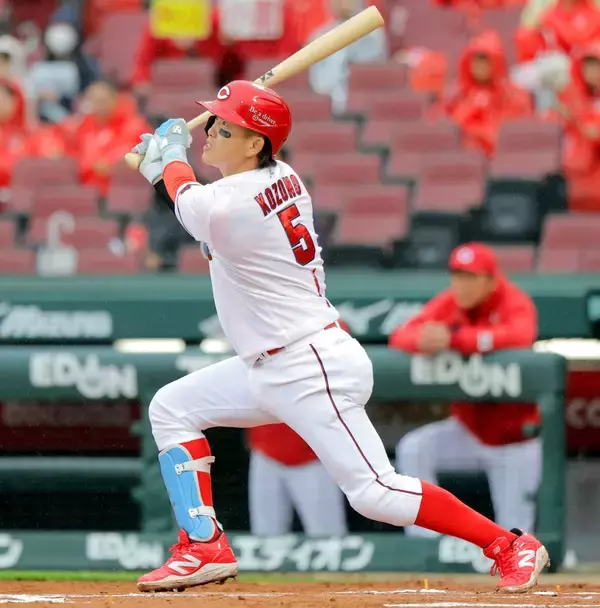 【広島】７戦目で今季初盗塁→小園海斗が同点犠飛「すぐ追いつけて良かった」苦手の大竹耕太郎から１安打で得点