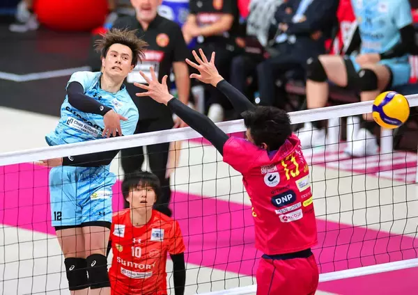【バレー】ＳＶリーグは高橋藍擁するサントリーがＲＳ初優勝　東京ＧＢから第１セットを奪取　ＣＳ連覇へ前進