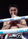 「中谷潤人、眼窩底骨折の疑い　死闘１２Ｒ、眉間から流血　井上尚弥に０－３判定負け…ボクシング世界戦」の画像1