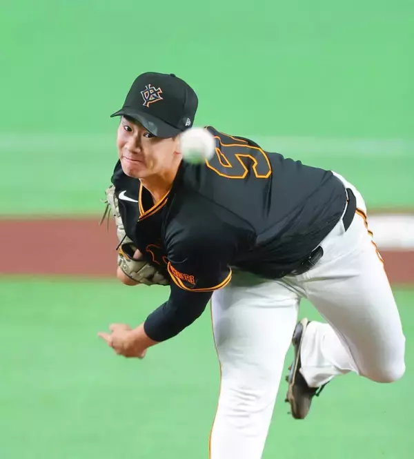 【巨人】６連勝中の“ベイキラー”井上温大　圧巻の８回無失点快投で３勝目の権利つかむ