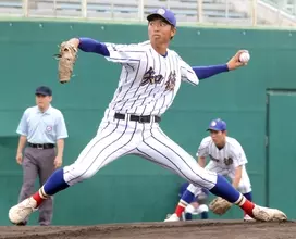 【高校野球】知徳が１０安打６得点で東海初出場初勝利　エース渡辺大地が８回３安打２失点の粘投　春季東海大会