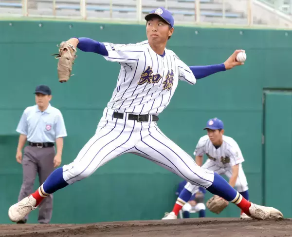 【高校野球】知徳が１０安打６得点で東海初出場初勝利　エース渡辺大地が８回３安打２失点の粘投　春季東海大会