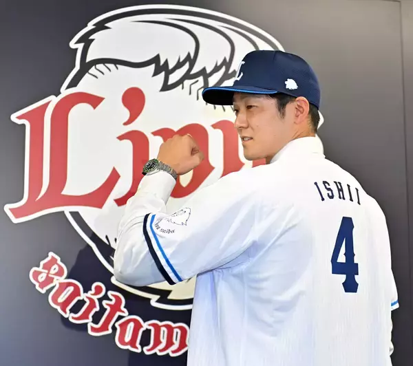 【西武】ベルーナＤで今季打率３割８分７厘の石井一成が入団　西口監督「伸び盛りかもしれない」と期待