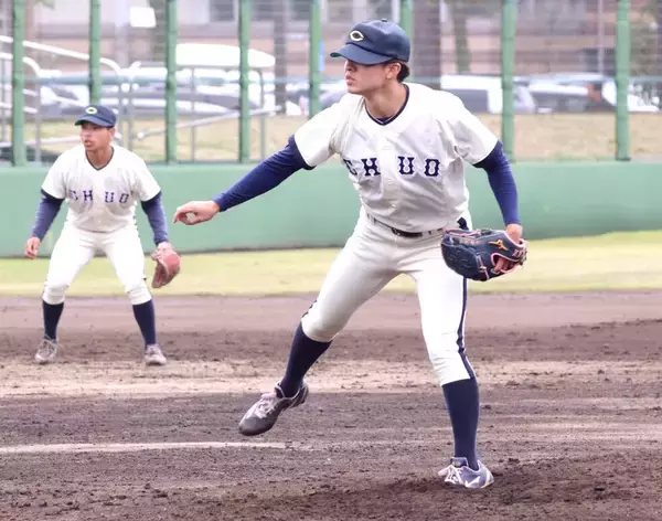 【東都大学準硬式野球】中大が連勝で勝ち点　佐々木が好リリーフ「しっかりゼロで抑えられました」