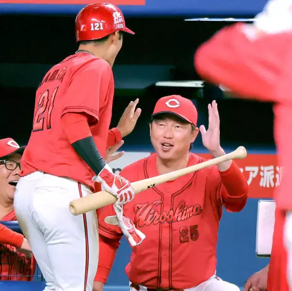 【広島】新井貴浩監督「期待に応えてくれた」前日プロ初安打の名原典彦を１番起用　９回に３Ｋ締めの森浦大輔は「本来の姿に戻ってきている」一問一答