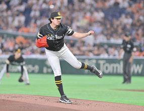 【ソフトバンク】アルメンタが１軍デビューも３回途中５失点で初黒星「ストライクゾーンの中で勝負できなかった」１５７キロ剛球も制球定まらず　チームは連勝が４でストップ
