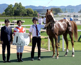 【京都２Ｒ・２歳未勝利】開幕週の芝レースはいきなりレコード　イッペイが粘り込む　浜中俊騎手「枠も内枠でしたし…」
