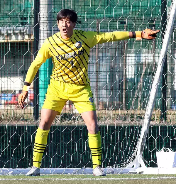 【高校サッカー】浜松開誠館の絶対守護神・ＧＫ吉田壮馬「ＰＫ戦になっても勝ちます」…全国選手権２８日開幕
