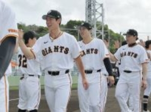 【巨人】松本剛がキャンプを完走「充実したキャンプ」「レギュラーは確約されていると思ってない」