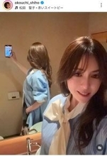 ５４歳美魔女モデル　絶対領域あらわな姿「めちゃくちゃ可愛い」大河内志保…元夫はプロ野球監督