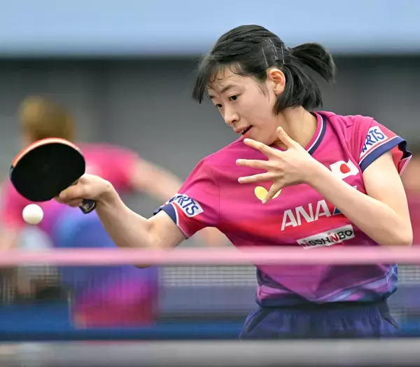 【卓球】１８歳で初出場の面手凛「楽しみな気持ちが大きい」４月から新社会人で決意新たに