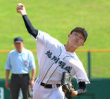 「【高校野球】旭川明成の大物ルーキーが早くもデビュー　全国準Ｖ右腕・樽井新太が初登板で３回０封「落ち着いて投げられた」」の画像1