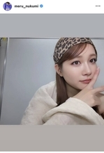 めるる、「女王のような貫禄」全身ヒョウ柄コーデ＆圧巻の絶対領域！「やばーい素敵すぎる」「似合いすぎ」